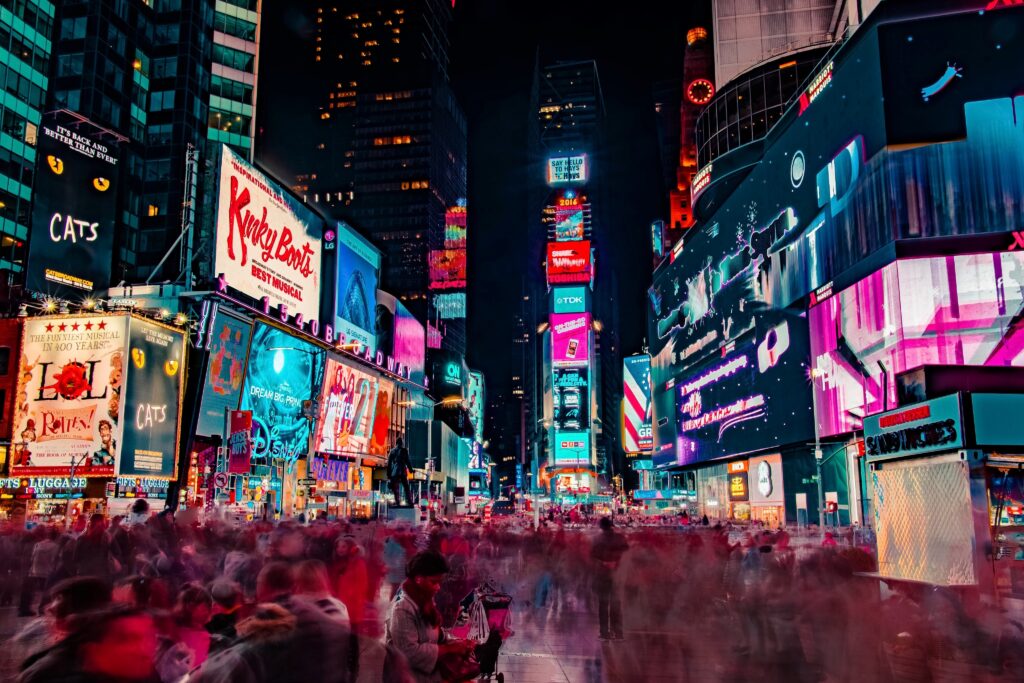 Things to do in Times Square at Night