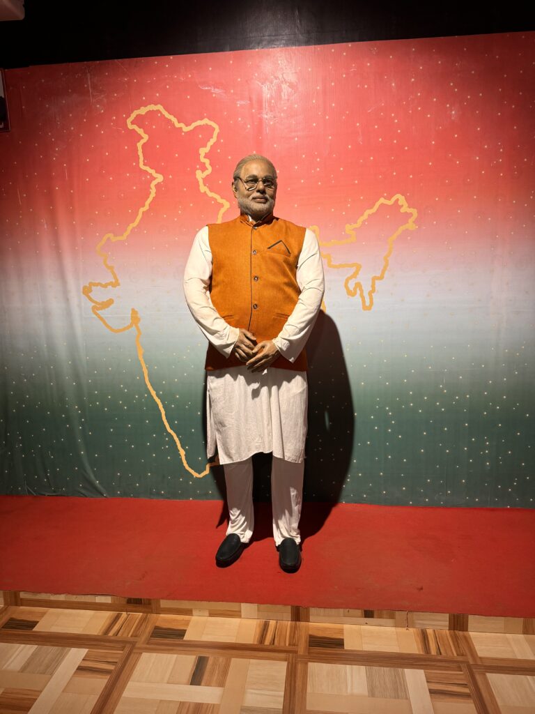 Narendra Modi in wax museum