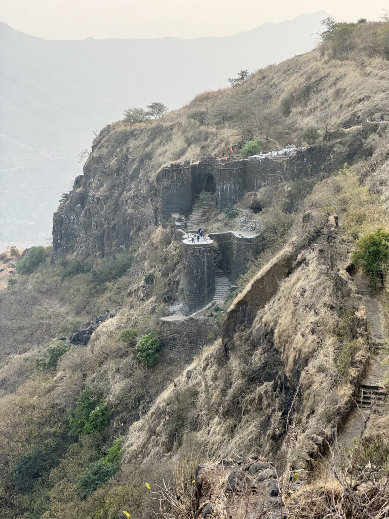 Sinhagad Fort side view