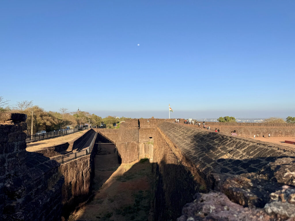 top view of Aguada Fort