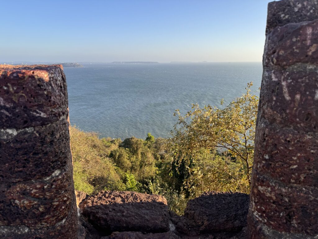 Sea view from Aguada Fort