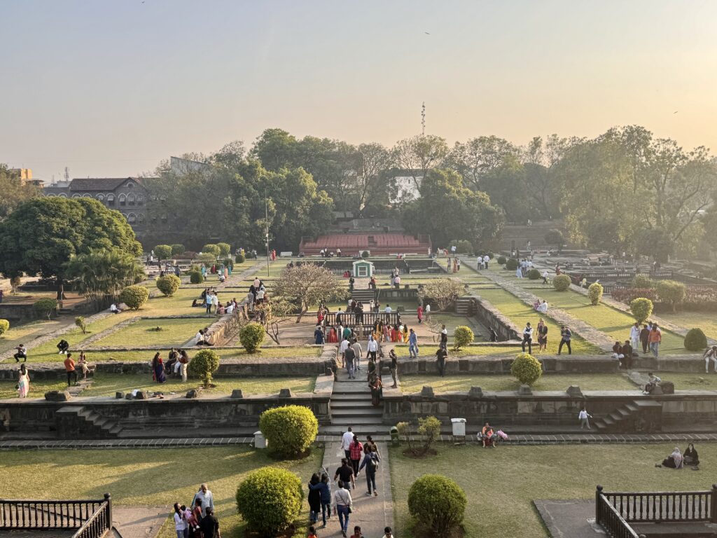 Top view inside Shaniwar wada