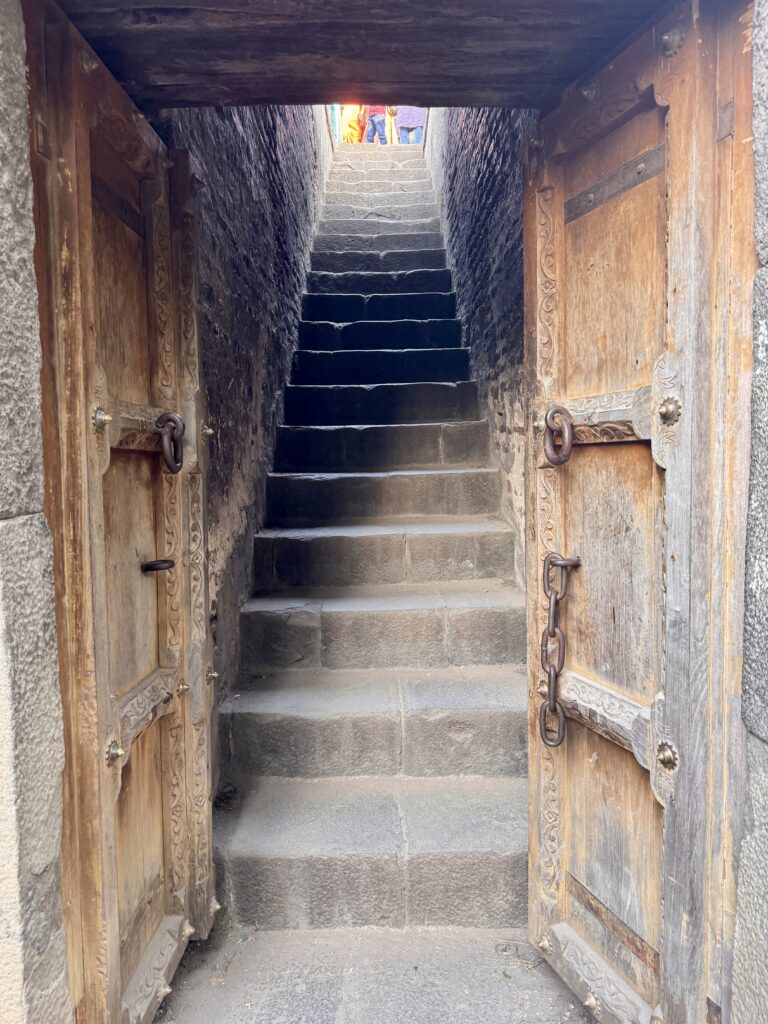 Shaniwar Wada huge steps